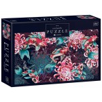 PUZZLE 1000 EL INTERDRUK KWIATY SECRET GARDEN 4