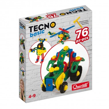 QUERCETTI ZESTAW KONSTRUKCYJNY TECNO BASIC 76 EL.