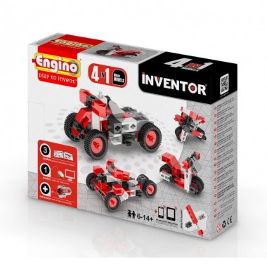 Klocki Engino Inventor 4w1 Motory