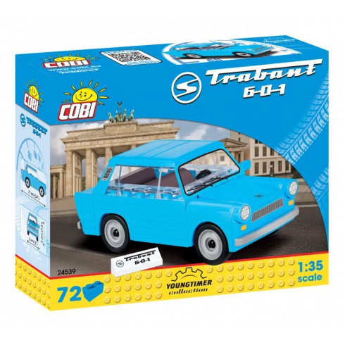 COBIKLOCKI 72 elementów Trabant 601 COBIKLOCKI 72 elementów Trabant 601