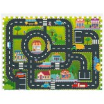 COIL Mata edukacyjna piankowa duża puzzle miasto ulice składana dla dzieci i niemowląt COIL Mata edukacyjna piankowa duża puzzle miasto ulice składana dla dzieci i niemowląt