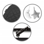 Kidwell Leżaczek bujaczek LARO Black Wooden