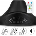 BUJACZEK LEŻACZEK ELEKTRYCZNY 2W1 KIDWELL LUXI Z MOSKITIERĄ I BLUETOOTH MELANGE/BLACK