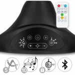 BUJACZEK LEŻACZEK ELEKTRYCZNY 2W1 KIDWELL LUXI Z MOSKITIERĄ I BLUETOOTH MELANGE/BLACK