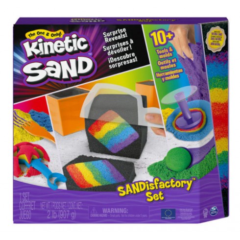 Spin Master Kinetic Sand Wytwrnia piasku. zest. ko Spin Master Kinetic Sand Wytwrnia piasku. zest. ko