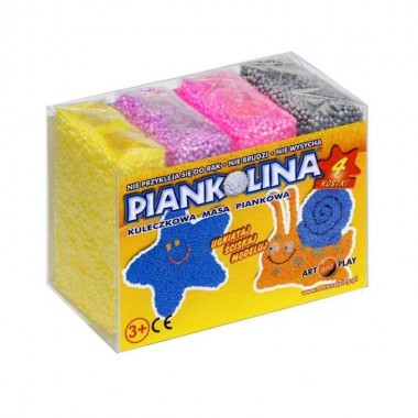 ArtAndPlay Piankolina 4 kostki żółta
