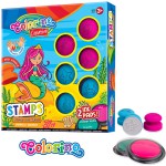 Zestaw stempelków Colorino Syrenka 6 sztuk