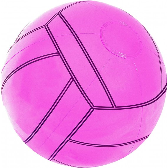 BESTWAY 31004  PIŁKA PLAŻOWA DMUCHANA 41 CM RÓŻOWA NEON