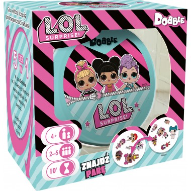 DOBBLE GRA KARCIANA LOL SUPRISE