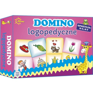 Abino Gra Domino Logopedyczne K-G K-T