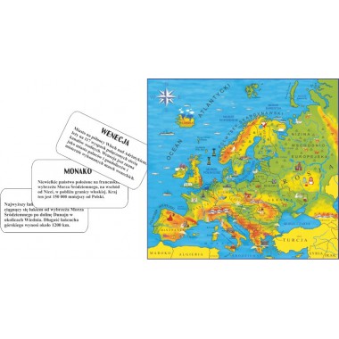 Abino Gra Palcem po mapie - Europa