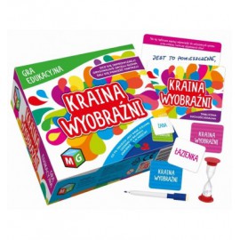 KRAINA WYOBRAŹNI GRA RODZINNA TOWARZYSKA EDUKACYJNA