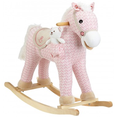 MILLY MALLY KOŃ KONIK NA BIEGUNACH PONY RÓŻOWY EFEKTY DŹWIĘKOWE