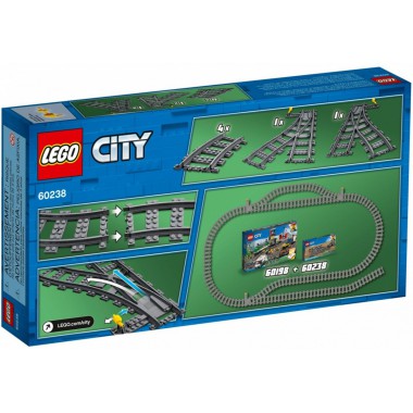 LegoPolska Klocki City Zwrotnice