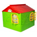 COIL Domek ogrodowy z okiennicami zielony dla dzieci COIL Domek ogrodowy z okiennicami zielony dla dzieci