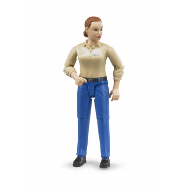 BRUDER 60408 Figurka Kobiety w niebieskich dżinsach
