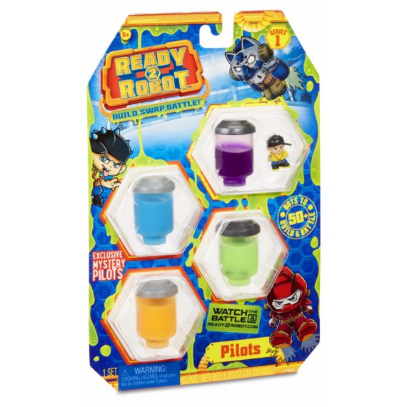 MGA Figurka Ready2Robot Pilots 554004