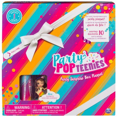 SPIN MASTER FIGURKI PARTY POPTEENIES ZESTAW PRZYJĘCIE NIESPODZIANKA AVA