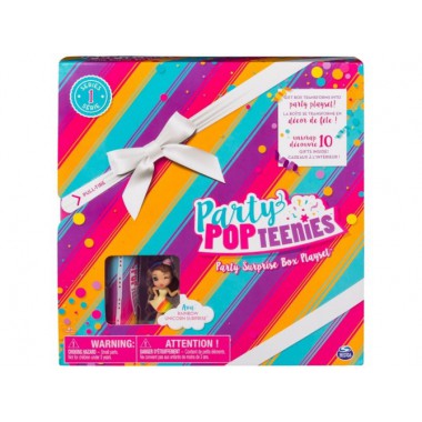 SPIN MASTER FIGURKI PARTY POPTEENIES ZESTAW PRZYJĘCIE NIESPODZIANKA AVA