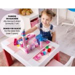 MULTIFUN ZESTAW MEBLI DZIECIĘCYCH STOLIK 2 KRZESEŁKA MULTICOLOR
