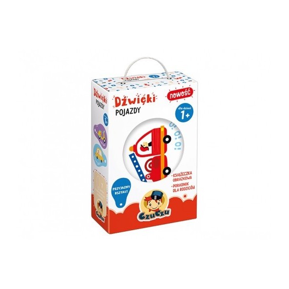 Czuczu Książeczka Dźwięki Pojazdy
