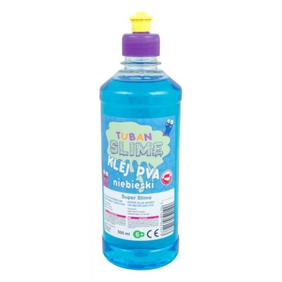 Tuban Klej do papieru PVA 500 ml niebieski