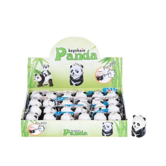 Breloczek gumowy Panda 5 cm
