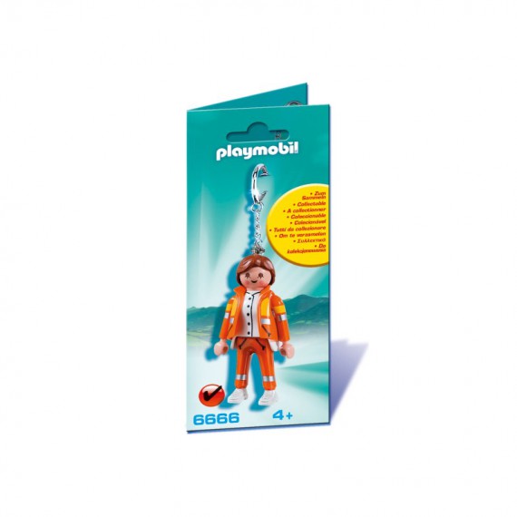 PLAYMOBIL Breloczek Ratowniczka 6666