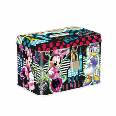 Starpak  Skarbonka metalowa na kłódkę Myszka Minnie