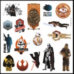 Epee Tatuaże zmywalne 25 szt star wars