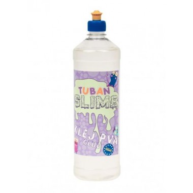 TUBAN KLEJ SUPER SLIME BEZBARWNY 1L PVA