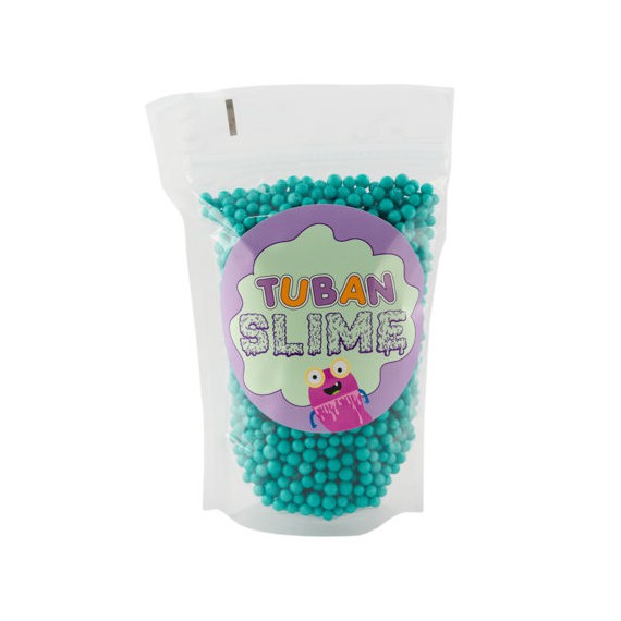 TUBAN KULKI STYROPIANOWE TURKUSOWE