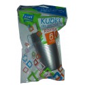 Kubki do napojów zimnych srebrne 200ml RAINBOW