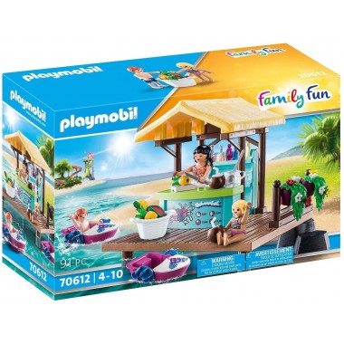 Playmobil Wypożyczalnia łódek i bar z sokami 70612