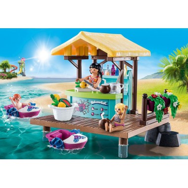 Playmobil Wypożyczalnia łódek i bar z sokami 70612