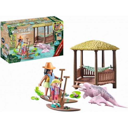 Playmobil WILTOPIA WYPRAWA Z DELFINAMI 71143 Playmobil WILTOPIA WYPRAWA Z DELFINAMI 71143