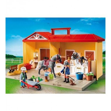 Playmobil Nowa przenośna stajnia 71393