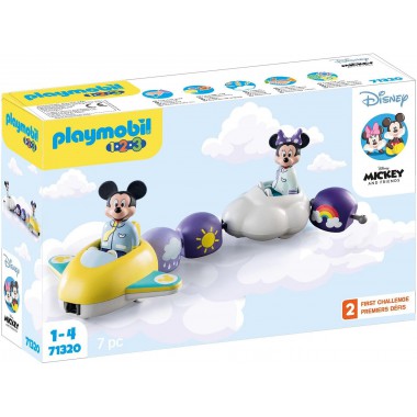 PLAYMOBIL Przejażdżka w chmurach Pociąg Disney zestaw klocki 71320