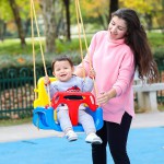 COIL Huśtawka dla dzieci ogrodowa fotel wiszący mocna 3w1 kubełkowa pasy niebiesko-żółta COIL Huśtawka dla dzieci ogrodowa fotel wiszący mocna 3w1 kubełkowa pasy niebiesko-żółta