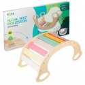 COIL Bujak Montessori bujaczek drewniany do balansowania huśtawka dla dzieci kolory