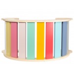 COIL Bujak Montessori bujaczek drewniany do balansowania huśtawka dla dzieci kolory COIL Bujak Montessori bujaczek drewniany do balansowania huśtawka dla dzieci kolory