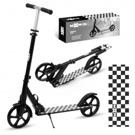 HULAJNOGA MIEJSKA WXM DRIFF CHESS KÓŁKA 20CM SKŁADANA CZARNA