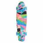 PLASTIC SKATEBOARD METEOR MULTIBOARD COLOR