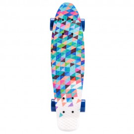 PLASTIC SKATEBOARD METEOR MULTIBOARD GEOMETRIC