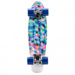 PLASTIC SKATEBOARD METEOR MULTIBOARD GEOMETRIC