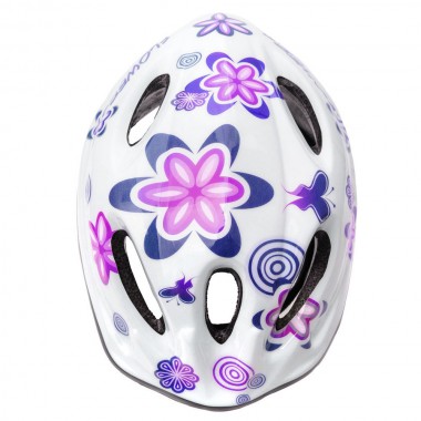 KASK ROWEROWY DZIECIĘCY METEOR MV5-2 S 48-52 CM BIAŁY
