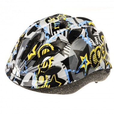 KASK ROWEROWY DZIECIĘCY METEOR HB6-5 S 48-52 CM COOL STAR