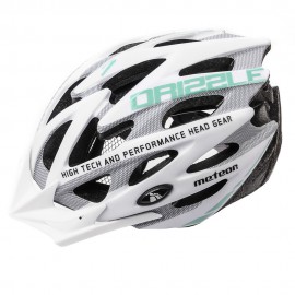KASK ROWEROWY METEOR MV29 DRIZZLE M 55-58 CM BIAŁY/SZARY/MIĘTOWY