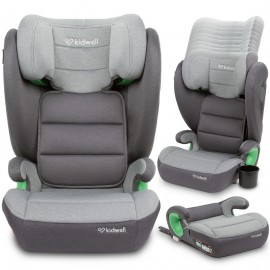 FOTELIK SAMOCHODOWY WESTON KIDWELL  2W1 DARK GRAY ISOFIX i-Size 100-150