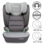 FOTELIK SAMOCHODOWY WESTON KIDWELL  2W1 DARK GRAY ISOFIX i-Size 100-150